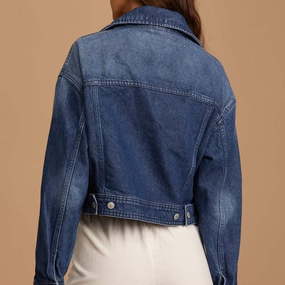 Free People cropped denim